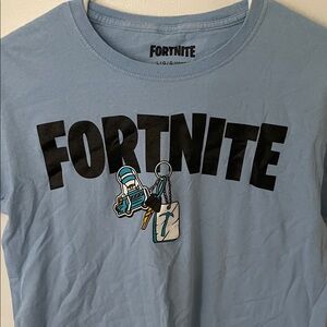 Fortnite Blue Graphic T-Shirt